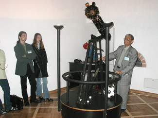 Pokaz aparatury planetarium